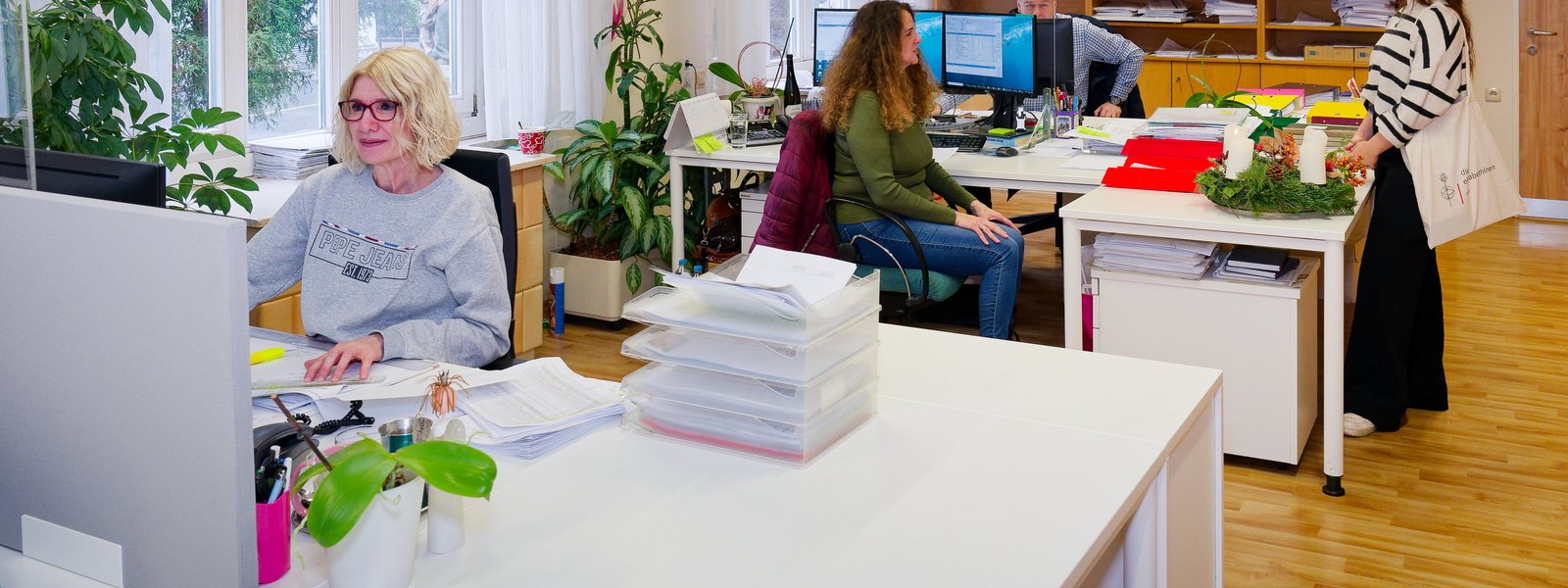 Mitarbeiter der Verwaltung