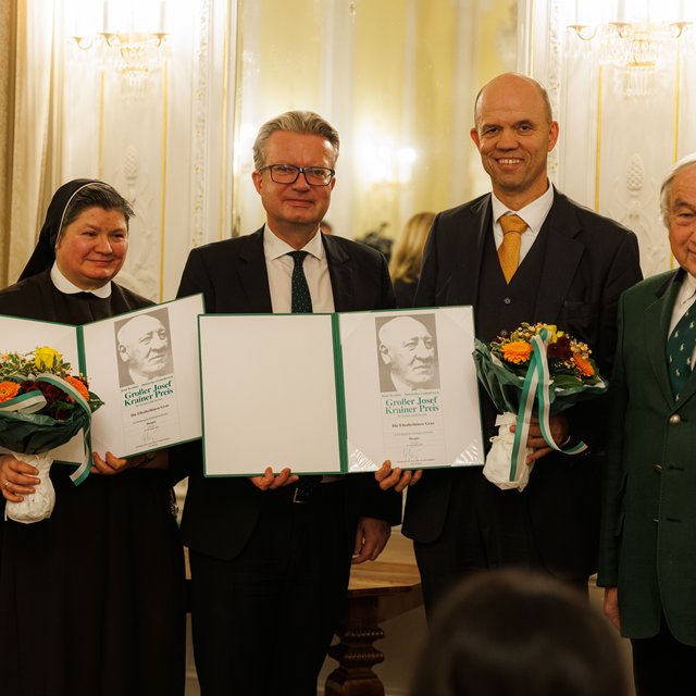 Übergabe Krainerpreis