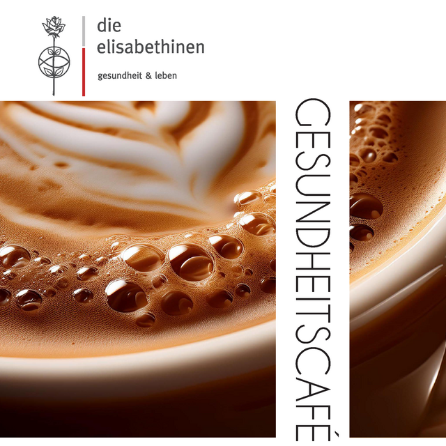 Café mit Schriftzug Gesundheitscafé